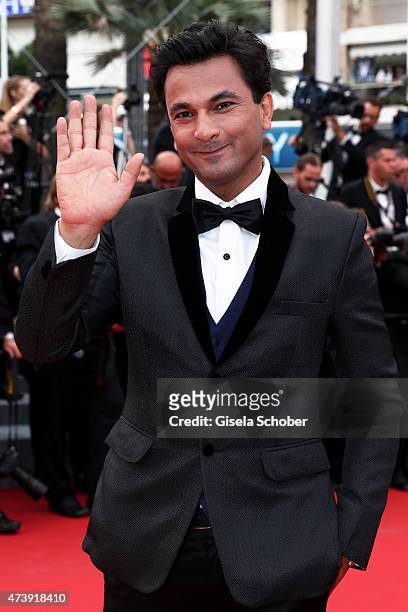 Vikas Khanna attends the Premiere of "Irrational Man" during the 68th annual Cannes Film Festival on May 15, 2015 in Cannes, France.
