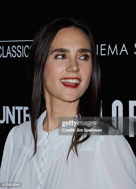 Actress Jennifer Connelly attends The Cinema Society with Town & Country host a special screening of Sony Pictures Classics' "Aloft" at Tribeca Grand...