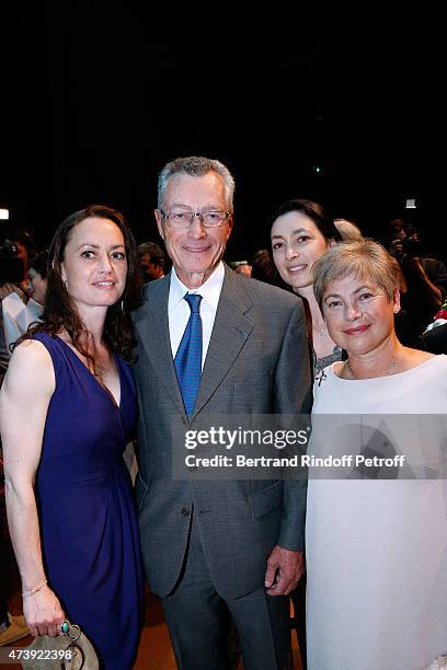 Family of Aurelie Dupont ; Her father Professor Bertrand Dupont, her mother Jacqueline and her sisters Marie Charlotte and Benjamine attend Star...