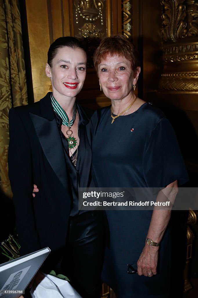 Star Dancer Aurelie Dupont Says Goodbye To The Paris Opera In "L'Histoire De Manon" In Paris