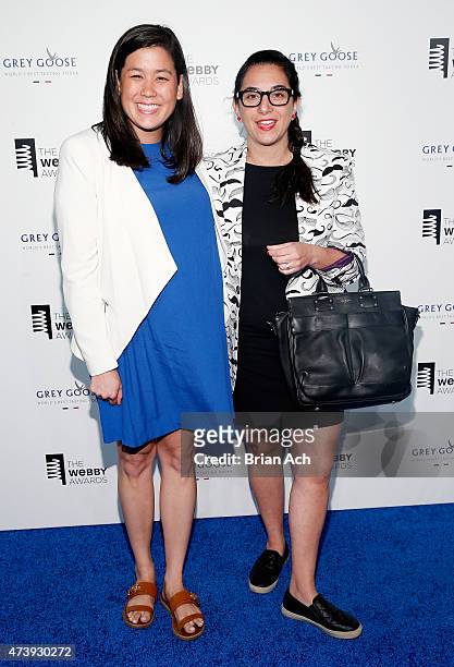 Naomi Hirabayashi and CEO of DoSomething.org Nancy Lublin attend the 19th Annual Webby Awards on May 18, 2015 in New York City.