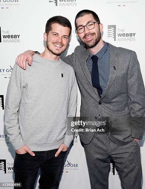 Head of Product for Shyp Wes Donohoe and guest attend the 19th Annual Webby Awards on May 18, 2015 in New York City.