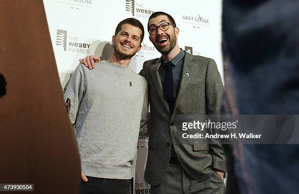 Head of Product for Shyp Wes Donohoe and guest attend the 19th Annual Webby Awards on May 18, 2015 in New York City.