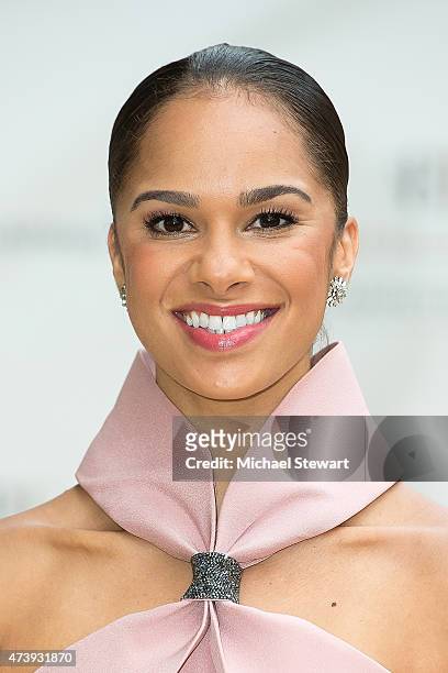 Ballet Dancer Misty Copeland attends the American Ballet Theatre's 75th Anniversary Diamond Jubilee Spring Gala at The Metropolitan Opera House on...