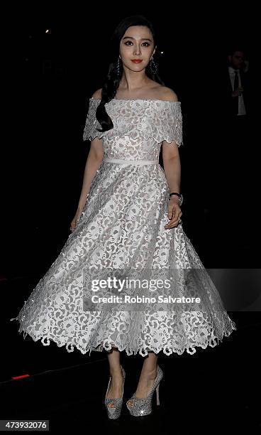 Li Bingbing sighted at the Chopard G.O.L.D. Party in Cannes, 2015 May 18, in Cannes, France.