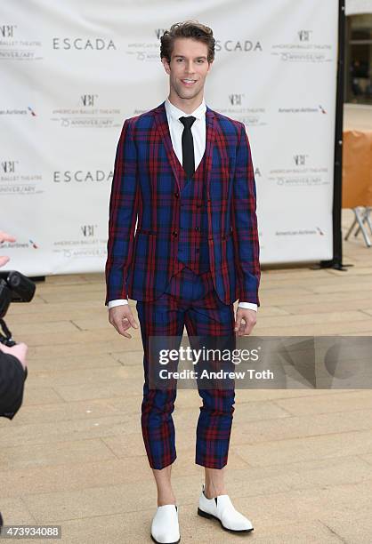Ballet Dancer James Whiteside attends the American Ballet Theatre's 75th Anniversary Diamond Jubilee Spring Gala at The Metropolitan Opera House on...