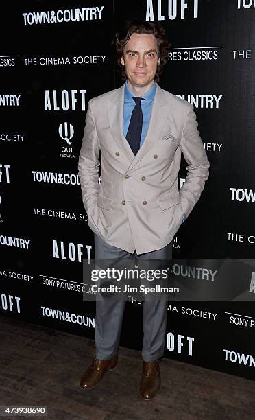 Editor and chief of Town and Country Jay Fielden attends The Cinema Society with Town & Country host a special screening of Sony Pictures Classics'...