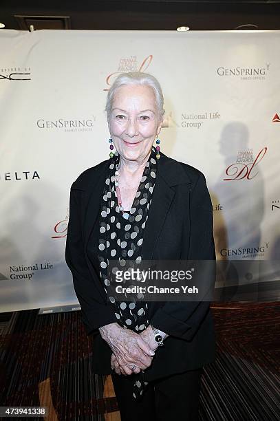 Rosemary Harris attends 81st Annual Drama League Awards Ceremony And Luncheon at Marriot Marquis Times Square on May 15, 2015 in New York City.
