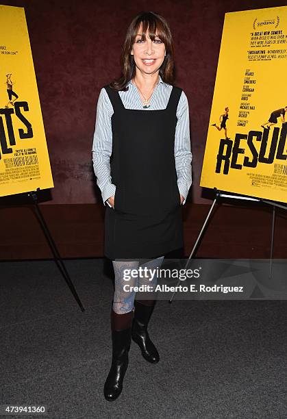 Actress Illeana Douglas attends the Los Angeles special screening of "Results" at Landmark Theatre on May 18, 2015 in Los Angeles, California.