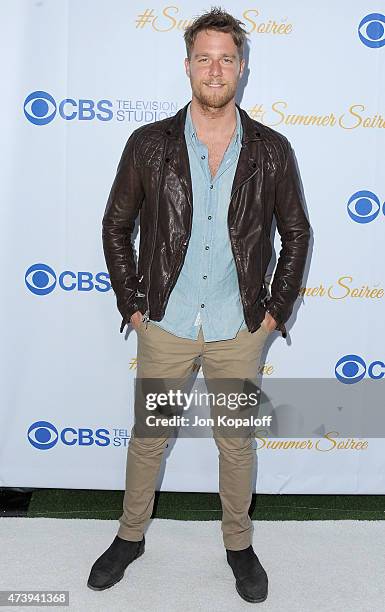 Actor Jake McDorman arrives at CBS Television Studios 3rd Annual Summer Soiree Party at The London Hotel on May 18, 2015 in West Hollywood,...