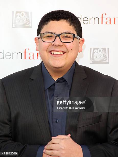 Rico Rodriguez attends the ATAS Screening of the 'Modern Family' Season Finale 'American Skyper' at the Fox Studio Lot on May 18, 2015 in Century...