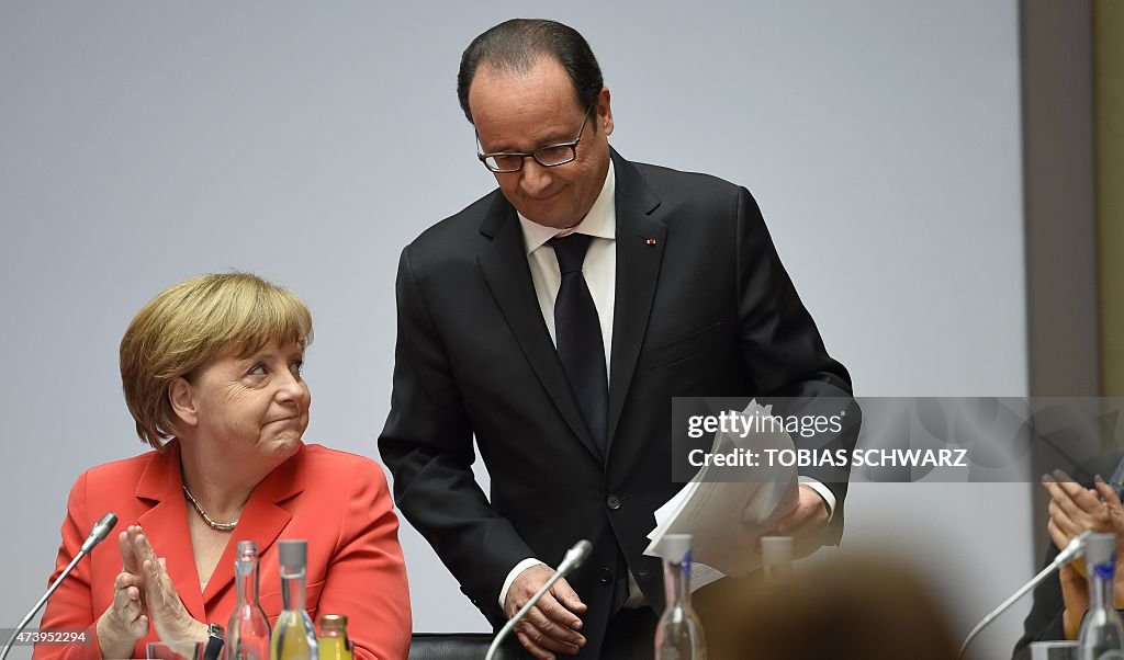 GERMANY-FRANCE-POLITICS-CLIMATE-CONFERENCE