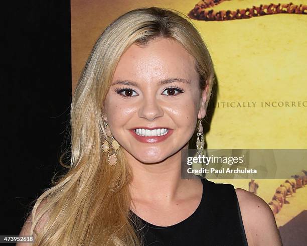 Actress Bree Olson attends the premiere of "The Human Centepede 3 " at the TCL Chinese 6 Theatres on May 18, 2015 in Hollywood, California.