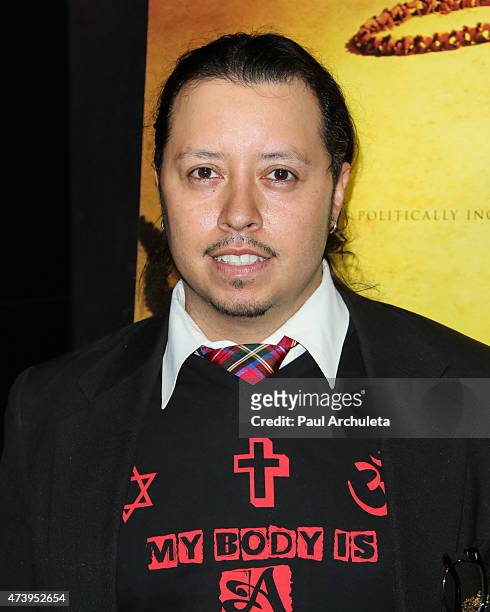 Actor Carlos Ramirez attends the premiere of "The Human Centepede 3 " at the TCL Chinese 6 Theatres on May 18, 2015 in Hollywood, California.