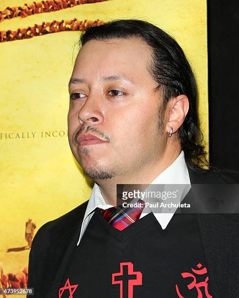 Actor Carlos Ramirez attends the premiere of "The Human Centepede 3 " at the TCL Chinese 6 Theatres on May 18, 2015 in Hollywood, California.