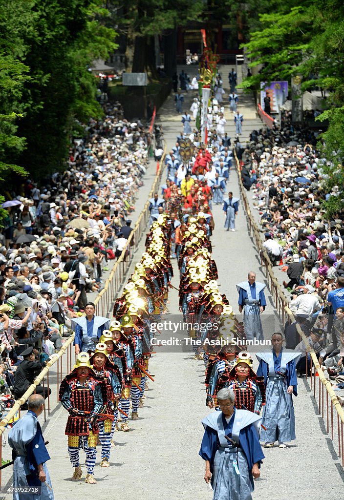 Massive Procession Marks 400th Anniversary of First Tokugawa Shogun's Death