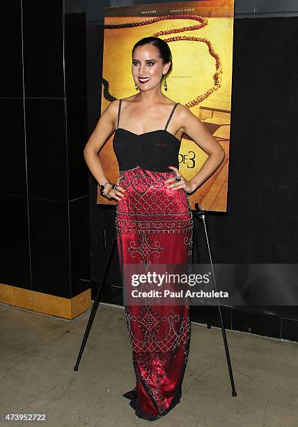 Actress Burgundy Phoenix attends the premiere of "The Human Centepede 3 " at the TCL Chinese 6 Theatres on May 18, 2015 in Hollywood, California.