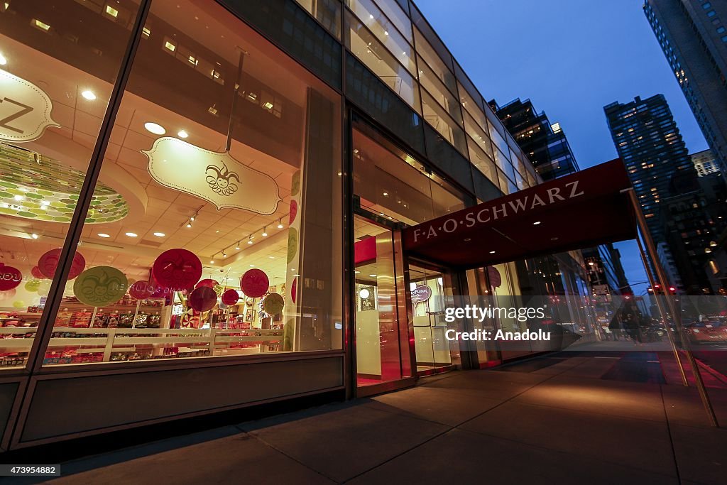 The oldest toy store in the United States FAO Schwarz will be closed in July 2015