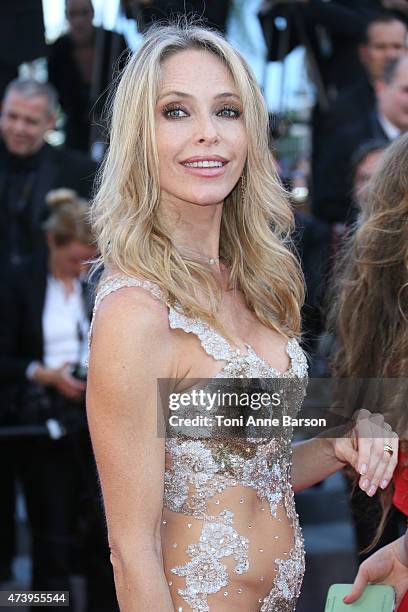 Tonya Kinzinger attends the "Inside Out" premiere during the 68th annual Cannes Film Festival on May 18, 2015 in Cannes, France.