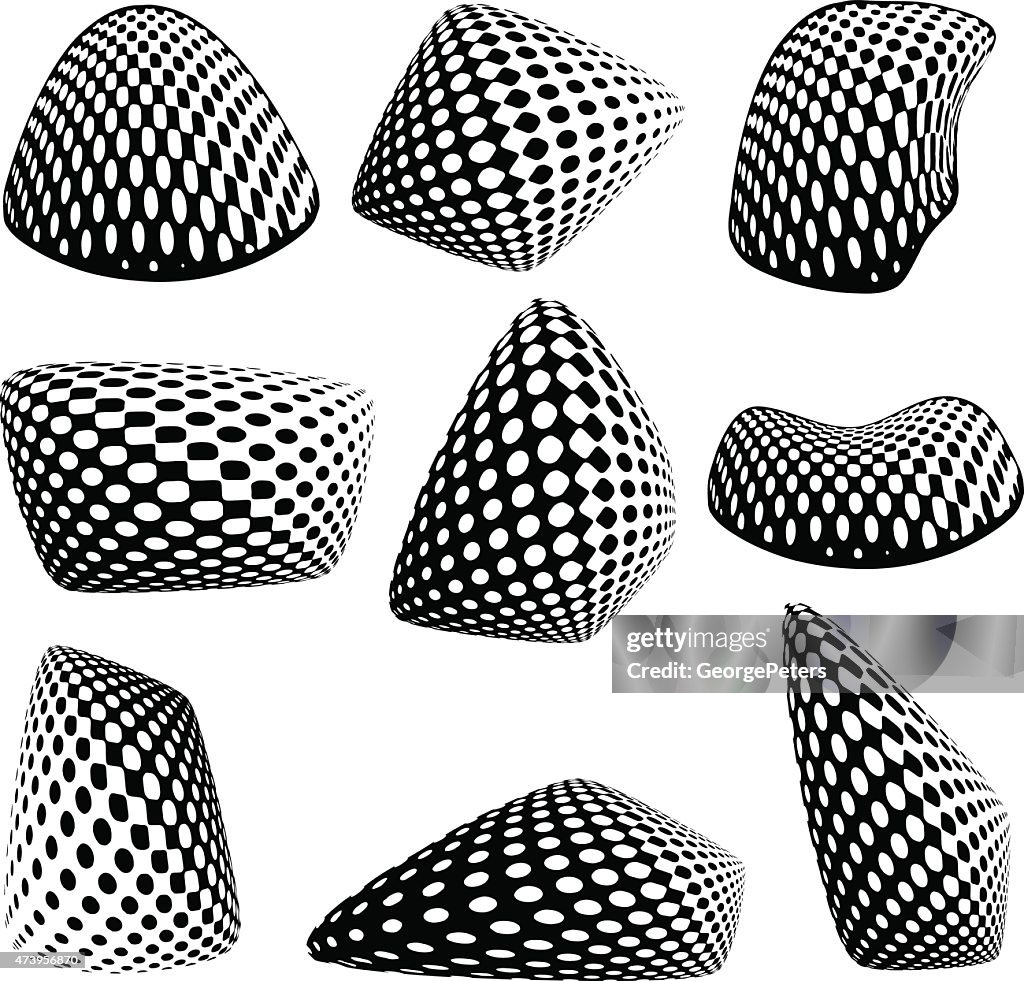 Smoothshapes Pattern Halftone Pattern Smooth Shapes High-Res Vector Graphic - Getty Images