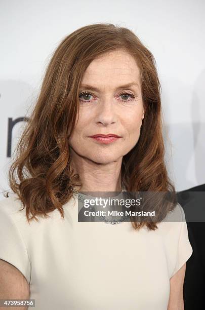 Isabelle Huppert attends the Calvin Klein party during the 68th annual Cannes Film Festival on May 18, 2015 in Cannes, France.