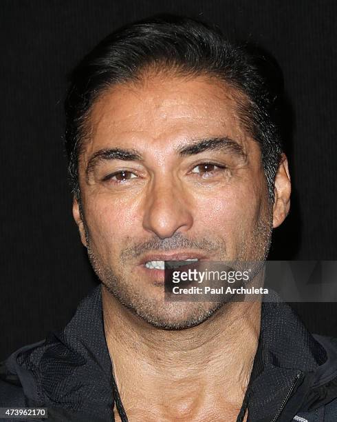 Actor Jay Tavare attends the premiere of "The Human Centepede 3 " at the TCL Chinese 6 Theatres on May 18, 2015 in Hollywood, California.