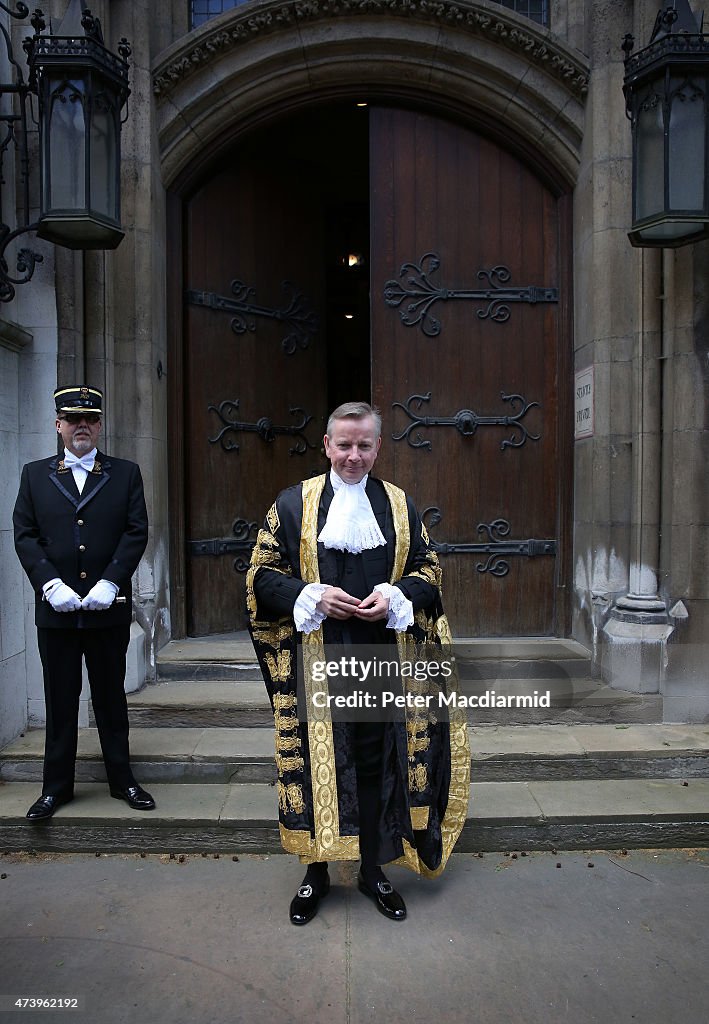 Michael Gove Is Sworn In As Lord Chancellor
