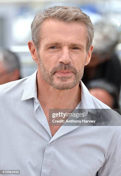 Lambert Wilson attends the photocall for Enrages during the 68th annual Cannes Film Festival on May 18, 2015 in Cannes, France.