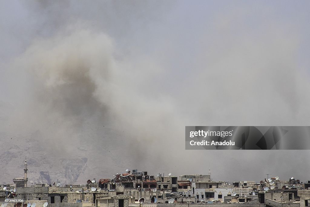 Assad Regime forces attack Jobar district of Damascus