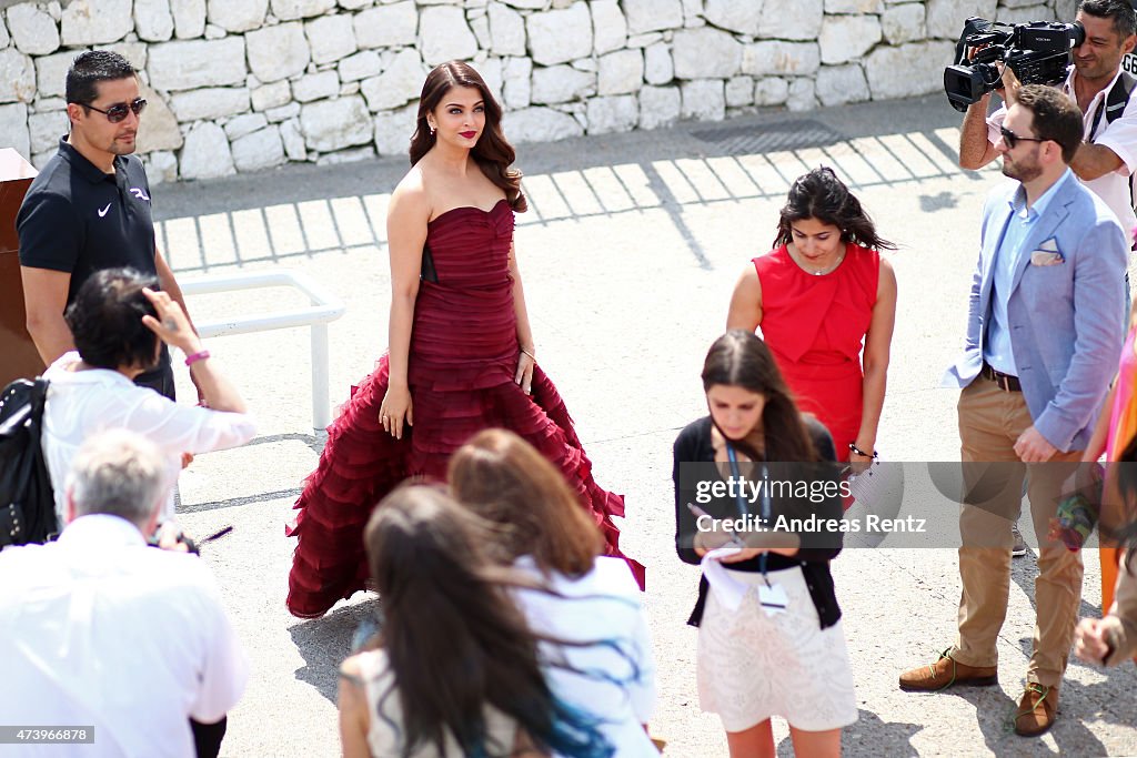 "Jazbaa" Photocall - The 68th Annual Cannes Film Festival