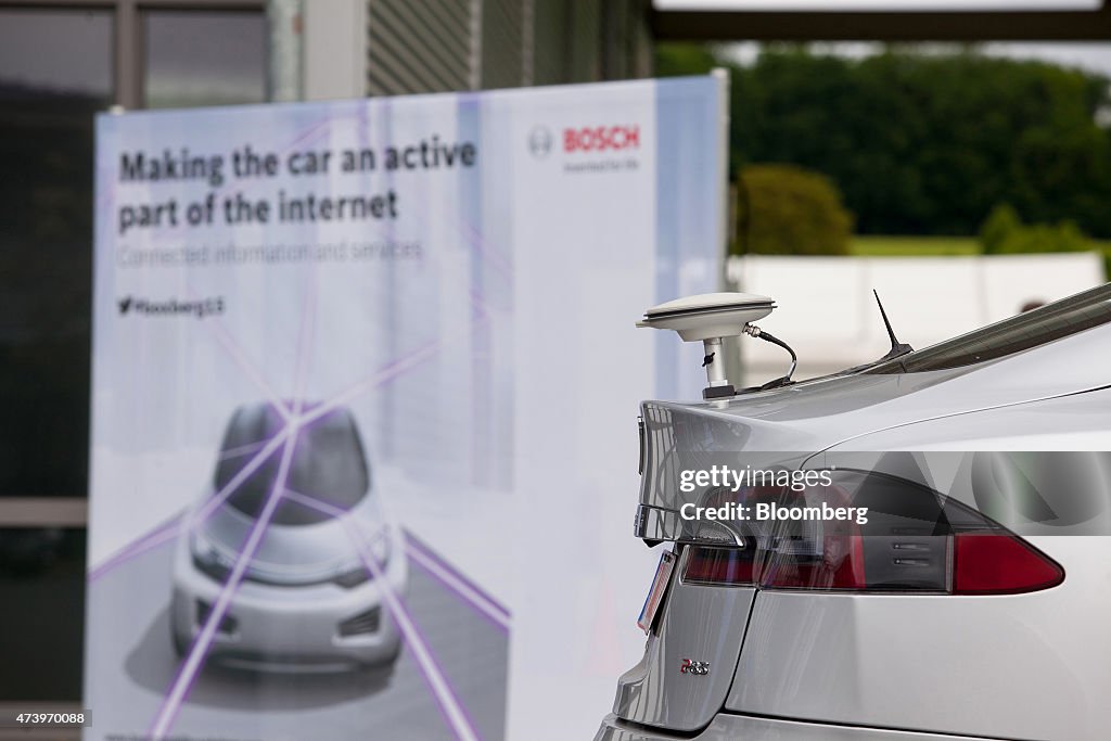 Driverless Technology Showcased At Robert Bosch GmbH Automated Driving Event