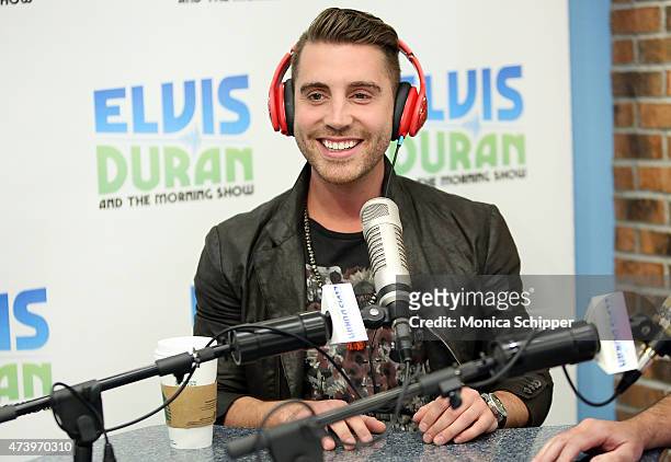 American Idol Winner Nick Fradiani visits "The Elvis Duran Z100 Morning Show" at Z100 Studio on May 19, 2015 in New York City.