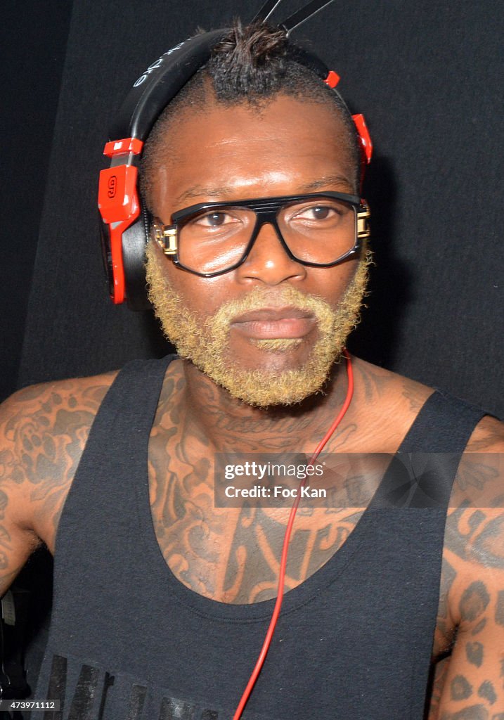 Djibril Cisse DJ Party At The Calavados  : Day 5 - The 68th Annual Cannes Film Festival