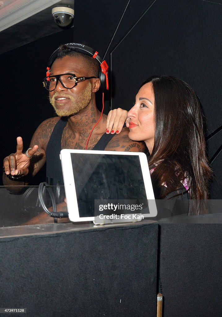 Djibril Cisse DJ Party At The Calavados  : Day 5 - The 68th Annual Cannes Film Festival