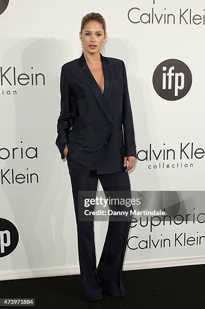 Doutzen Kroes attends the Calvin Klein Party during the 68th annual Cannes Film Festival on May 18, 2015 in Cannes, France.