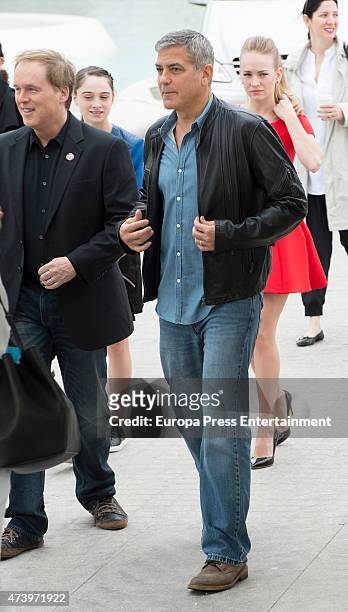 George Clooney attends the photocall for 'Tomorrowland' at the L'Hemisferic on May 19, 2015 in Valencia, Spain.