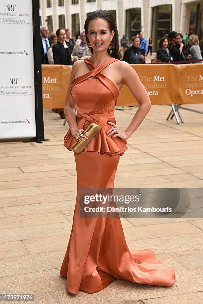 Julia Yager Spillman-Gover attends the American Ballet Theatre's 75th Anniversary Diamond Jubilee Spring Gala at The Metropolitan Opera House on May...
