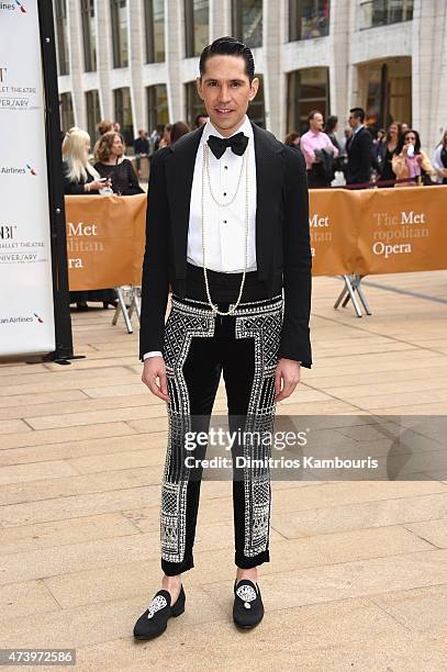 Di Mondo attends the American Ballet Theatre's 75th Anniversary Diamond Jubilee Spring Gala at The Metropolitan Opera House on May 18, 2015 in New...