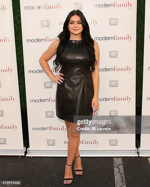 Ariel Winter attends the ATAS Screening of the 'Modern Family' Season Finale 'American Skyper' at the Fox Studio Lot on May 18, 2015 in Century City,...