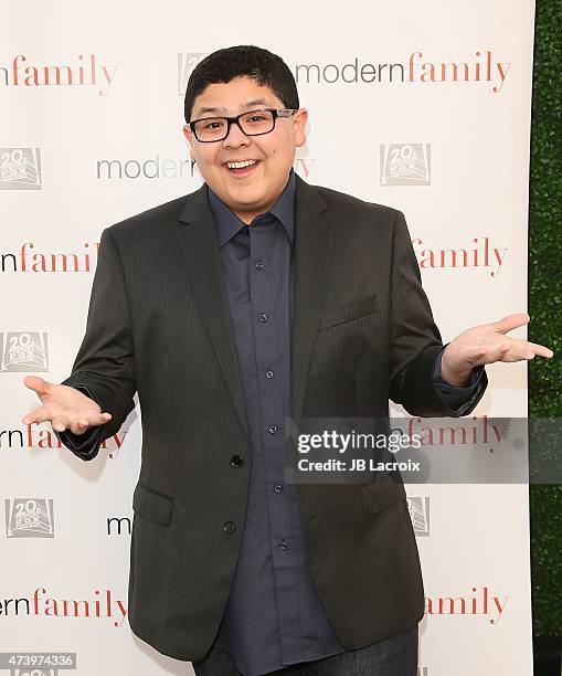 Rico Rodriguez attends the ATAS Screening of the 'Modern Family' Season Finale 'American Skyper' at the Fox Studio Lot on May 18, 2015 in Century...