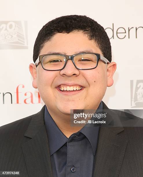 Rico Rodriguez attends the ATAS Screening of the 'Modern Family' Season Finale 'American Skyper' at the Fox Studio Lot on May 18, 2015 in Century...