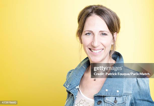 Sailor and environmental campaigner Maud Fontenoy is photographed for Paris Match on May 6, 2015 in Paris, France.