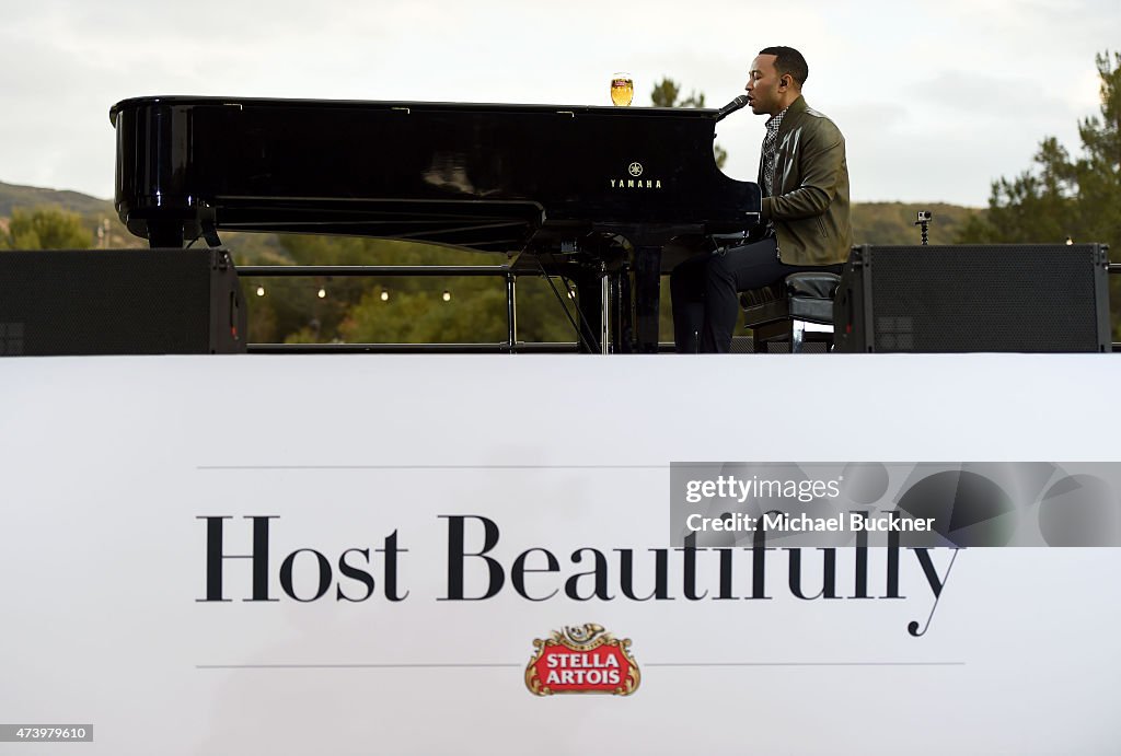 Stella Artois And John Legend Launch "Host Beautifully"