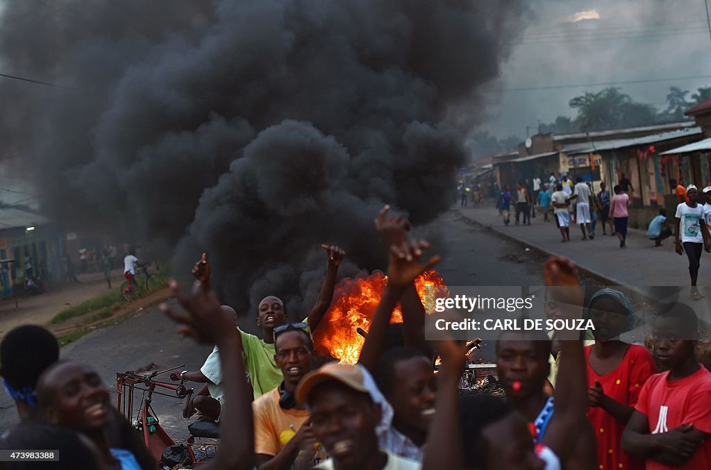 BURUNDI-TROUBLES-POLITIQUE-COUP-MANIFESTATIONS-