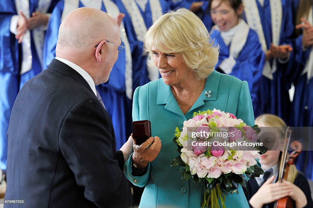 Prince Of Wales And The Duchess Of Cornwall's Irish Trip Day One