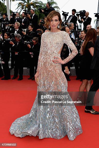 Nievez alvares attends the "Sicario" Premiere during the 68th annual Cannes Film Festival on May 19, 2015 in Cannes, France.