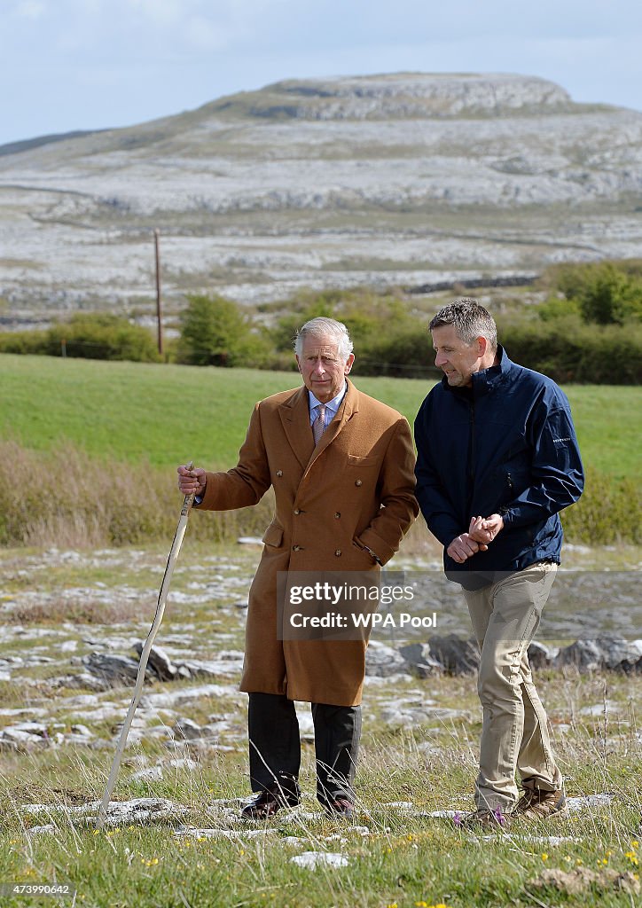 Prince Of Wales And The Duchess Of Cornwall's Irish Trip Day One