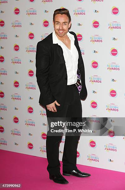 Stevie Ritchie Singer Stevie Ritchie attends Lorraine's High Street Fashion Awards at Grand ...