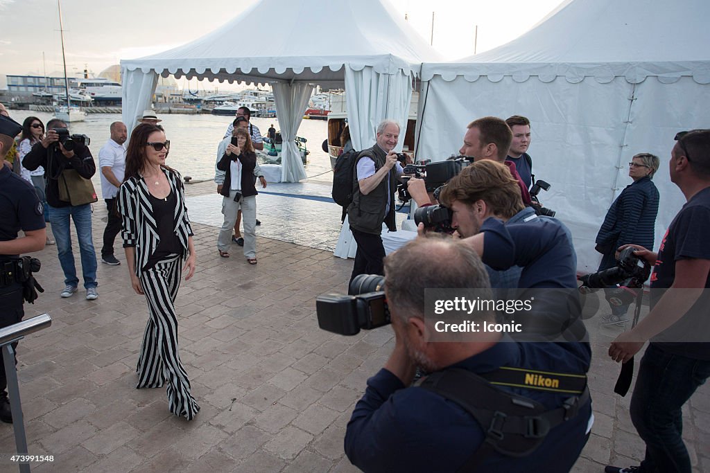 Celebrity sightings at the Cannes film Festival - MAY 19, 2015