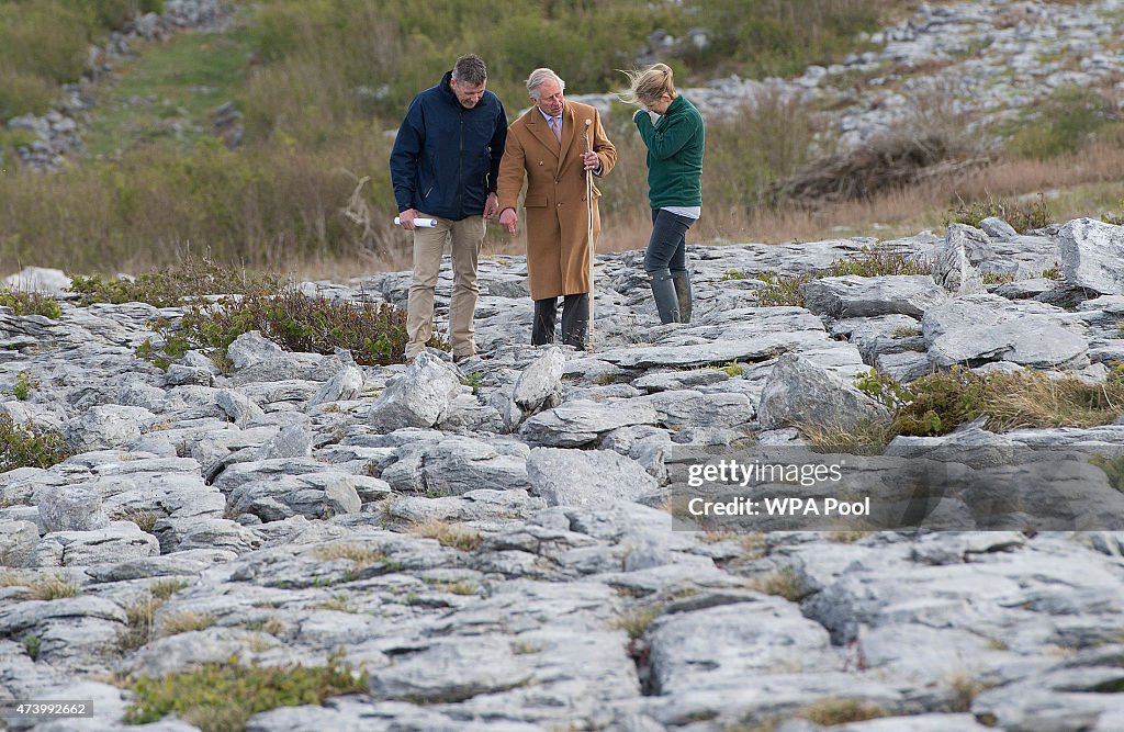 Prince Of Wales And The Duchess Of Cornwall's Irish Trip Day One